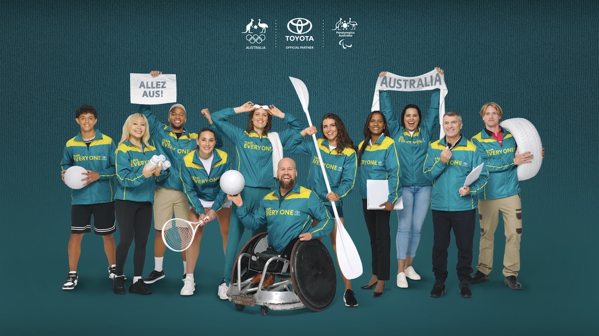 Toyota welcomes Australians to ‘Team Everyone’ in sponsorship marketing campaign via Gemba